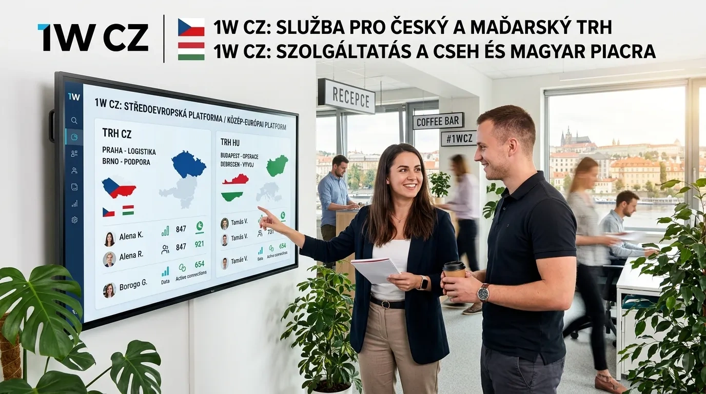 1W CZ: Služba pro Český a Maďarský Trh – Když Dva Středoevropské Regiony Používají Stejnou Platformu