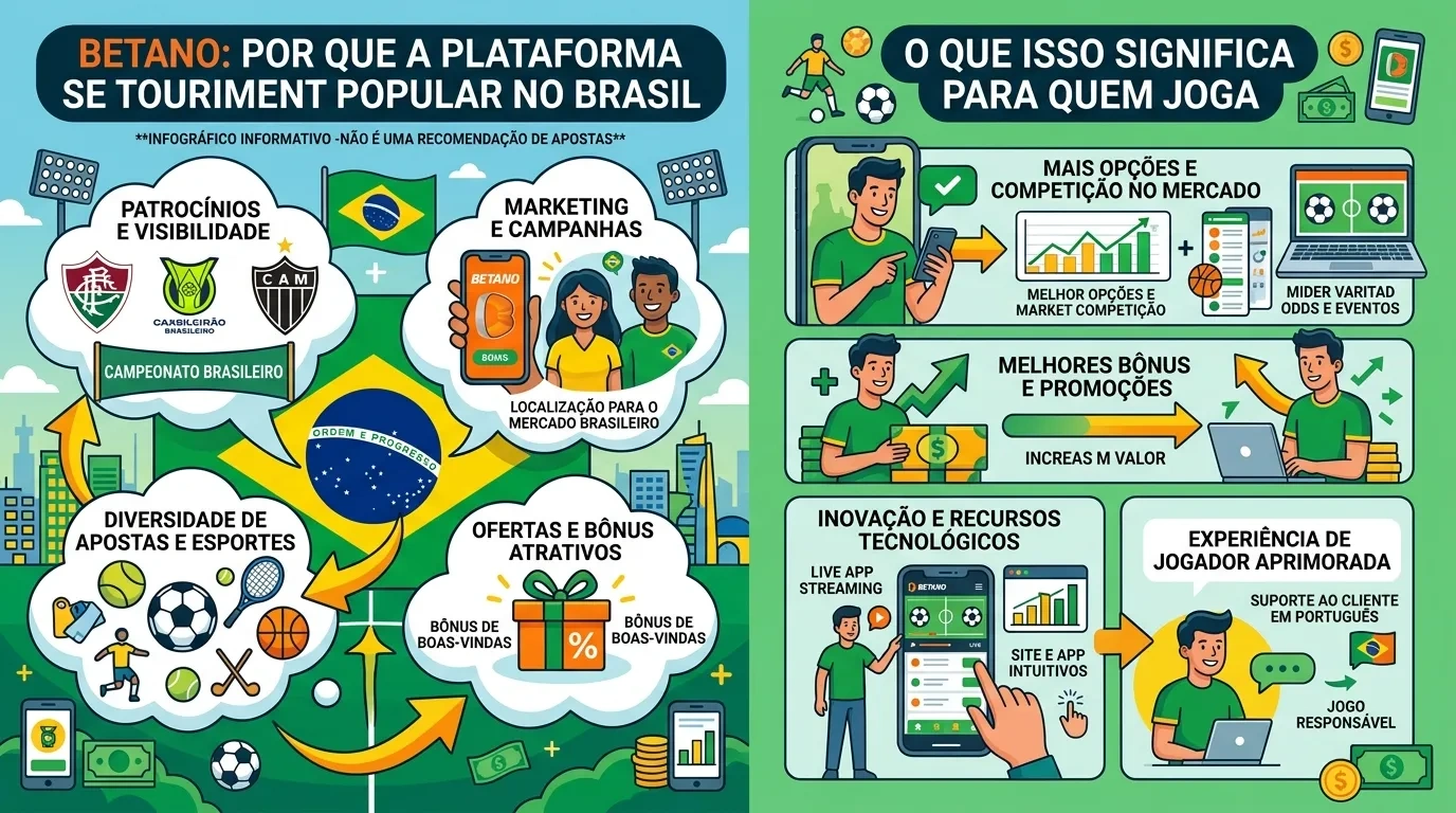 Betano: Por Que a Plataforma Se Tornou Popular no Brasil e O Que Isso Significa Para Quem Joga